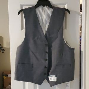 Lauren Ralph Lauren Sharkskin Suit Separate Vest